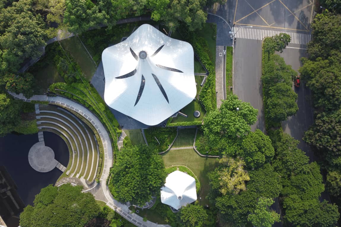 OUR Lady of Lourdes, the central place of worship in Filinvest City.